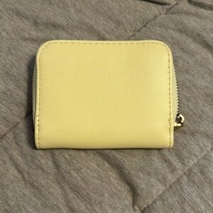 a new day light yellow wallet